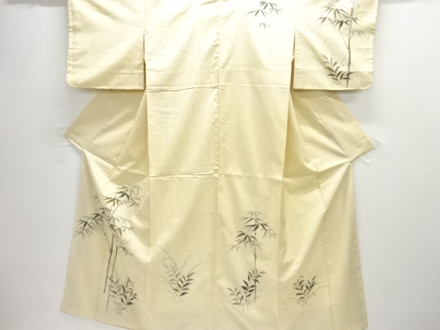 JAPANESE KIMONO / FUSHI TSUMUGI / BAMBOO